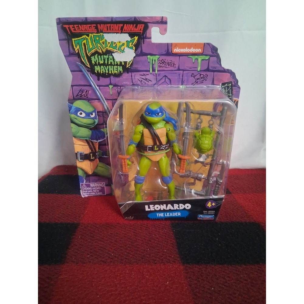 2023 TMNT Teenage Mutant Ninja Turtles Playmates Leonardo Mutant‎ Mayhem Figure